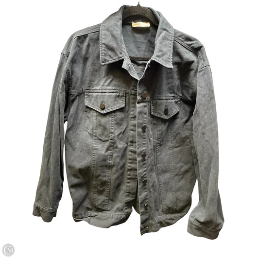 Jacket Denim By Intempo In Black, Size: L