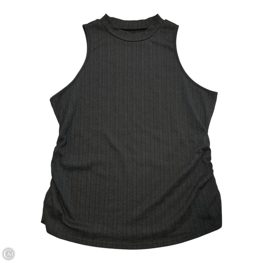 Top Sleeveless By Shein In Black, Size: 4
