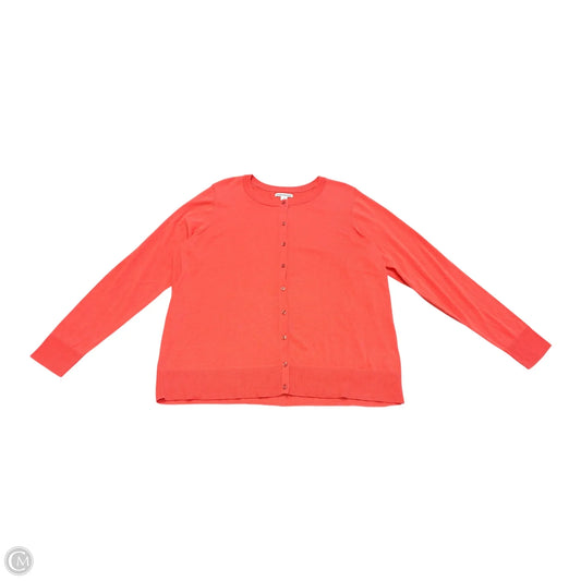 Cardigan By Amazon Essentials In Coral, Size: Xxl