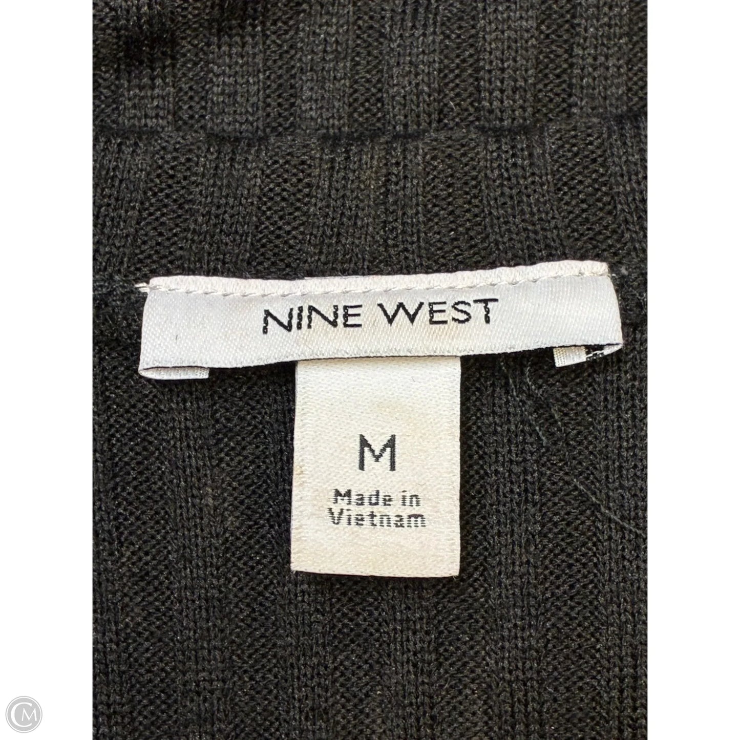 Dress Casual Midi By Nine West In Black, Size: M