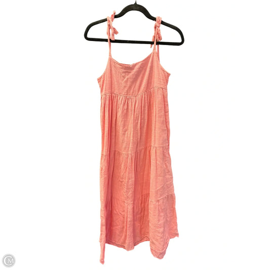 Dress Casual Maxi By Zara In Pink, Size: S