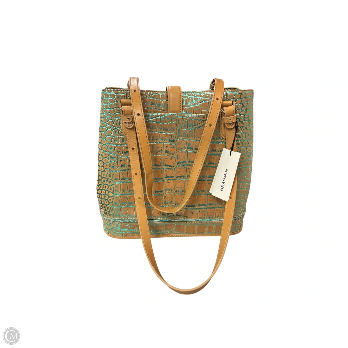 Handbag Designer By Brahmin, Size: Large