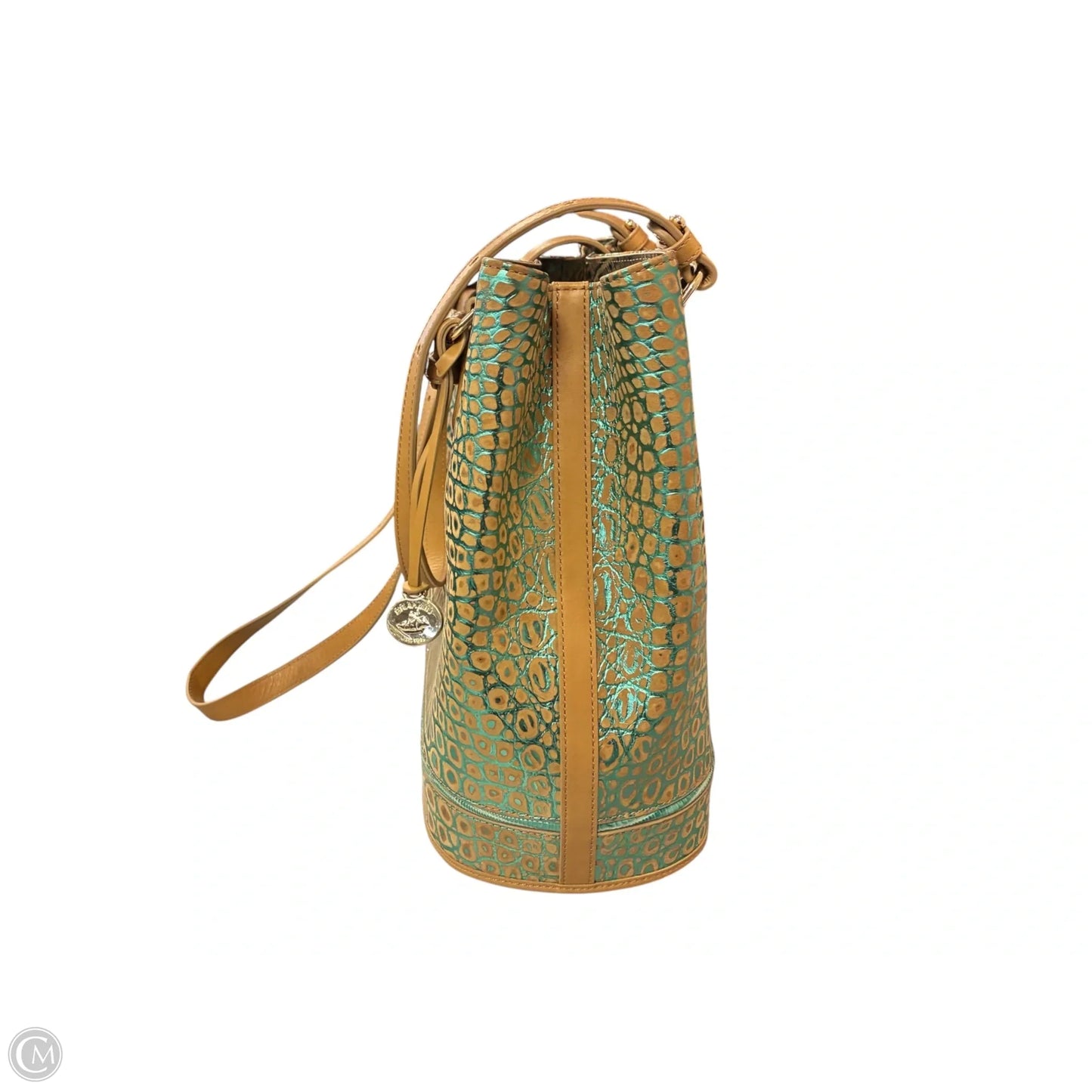 Handbag Designer By Brahmin, Size: Large