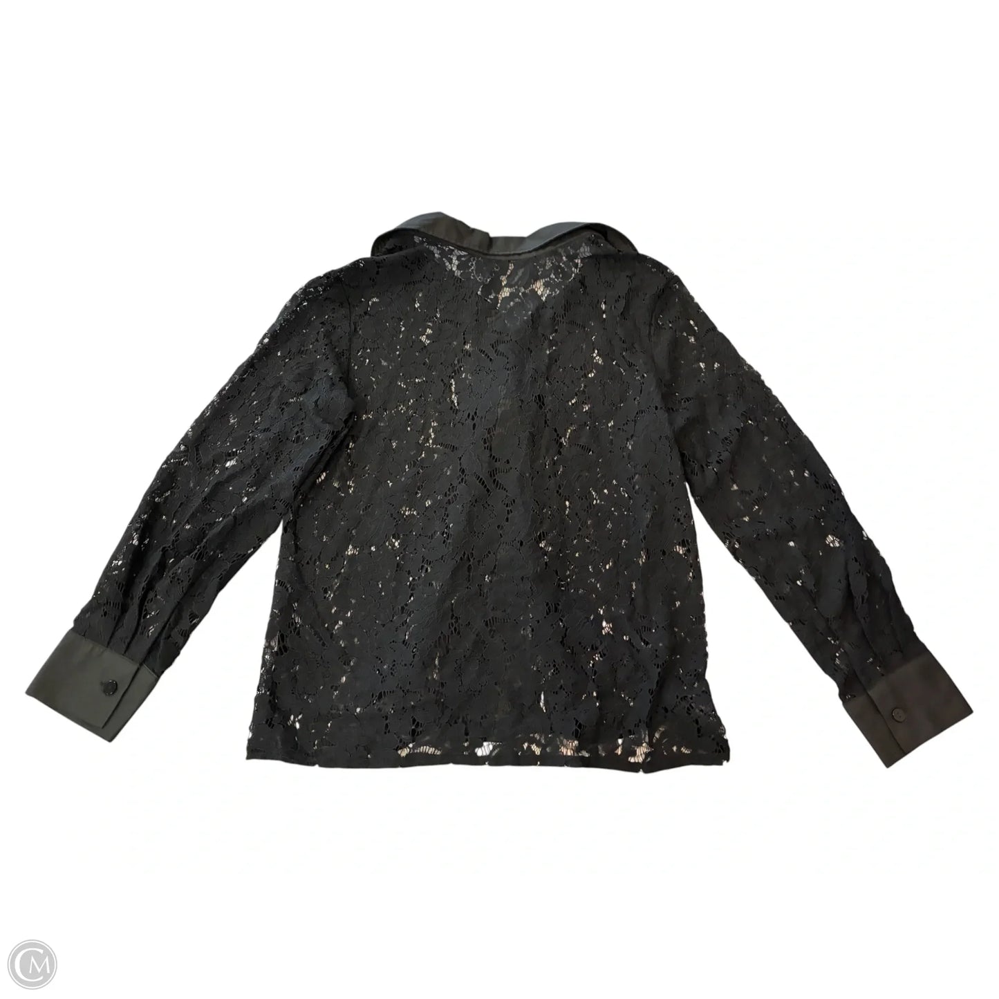 Top Long Sleeve By Merokeety In Black, Size: S