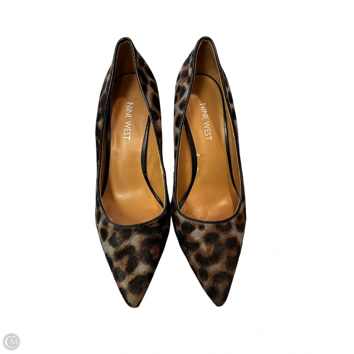 Shoes Heels Stiletto By Nine West In Animal Print, Size: 6.5
