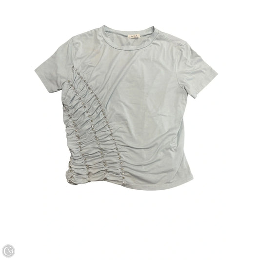 Top Short Sleeve By Clothes Mentor In Blue, Size: Xl