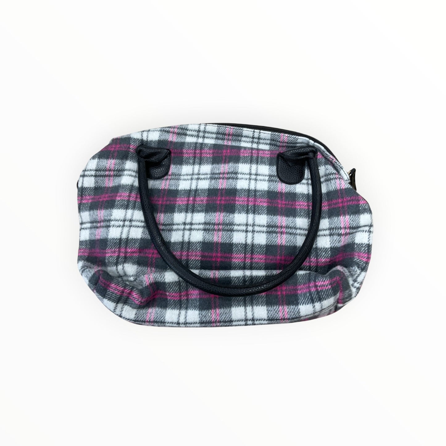 Handbag By Clothes Mentor In Grey & Pink, Size:Medium