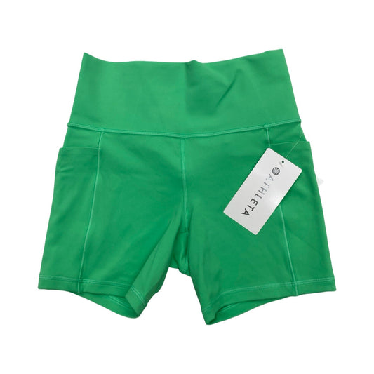 Athletic Shorts By Athleta In Green, Size:S