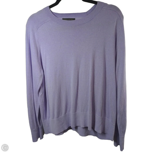 Sweater By Banana Republic In Purple, Size: Xl