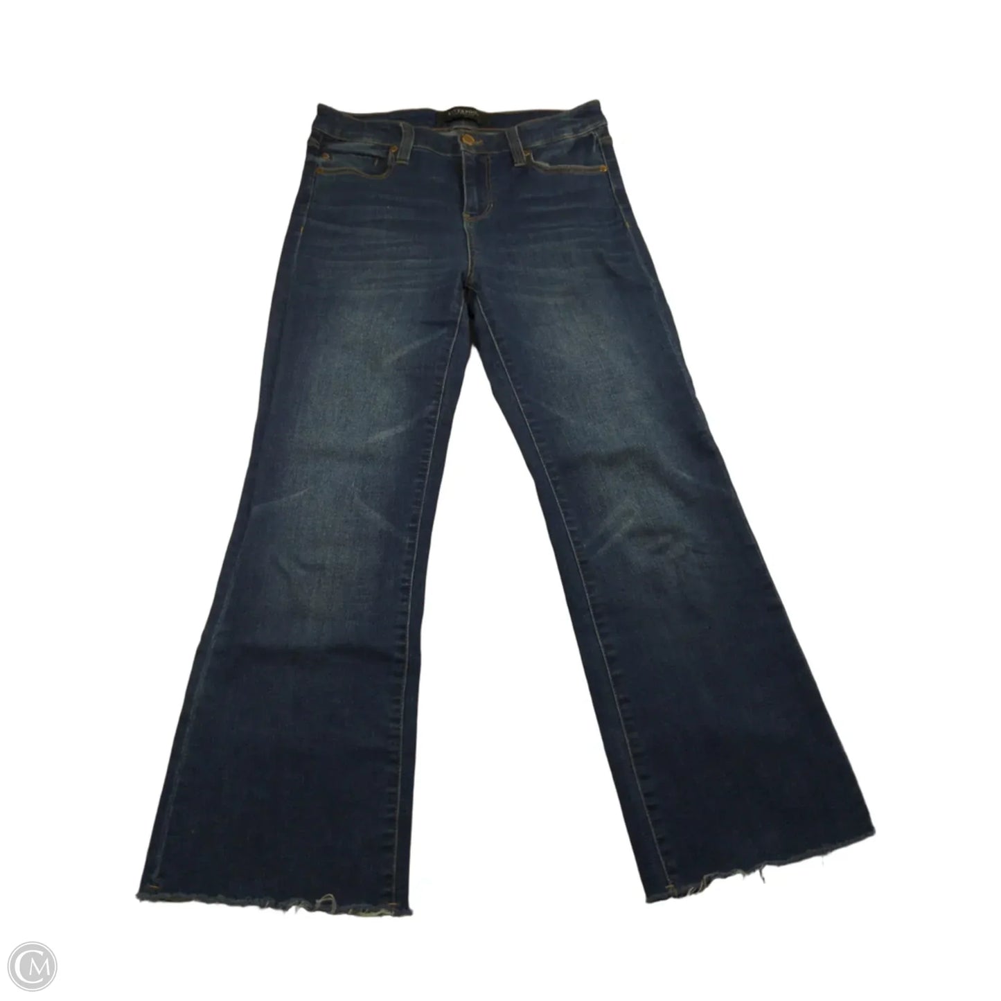 Jeans Straight By Liverpool In Blue, Size: 4
