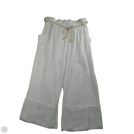 Pants Lounge By Clothes Mentor In White, Size: Xl