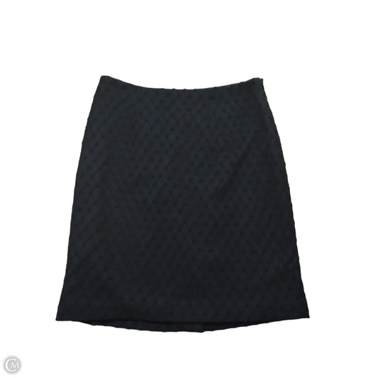Skirt Mini & Short By Merona In Black & Blue, Size: 6