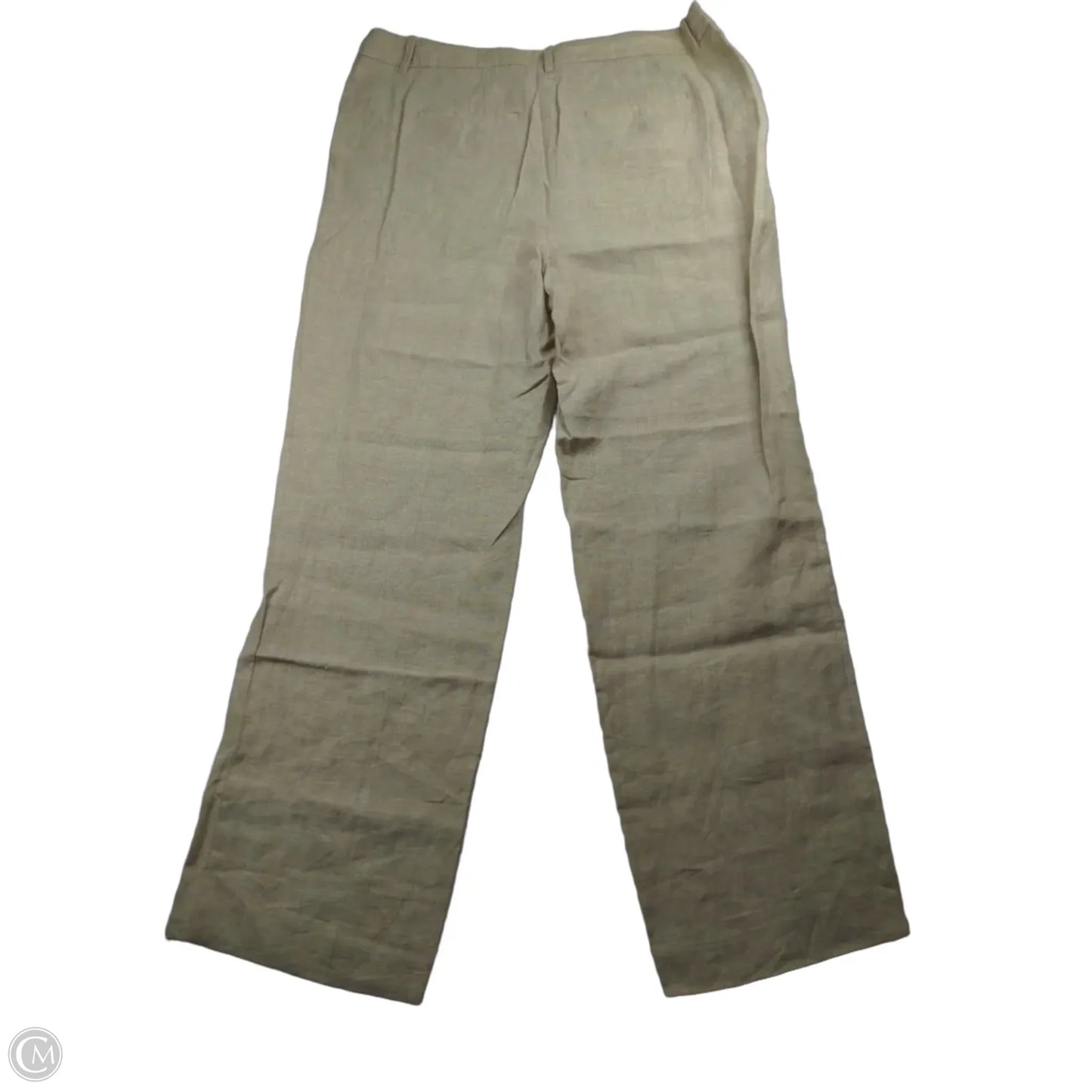 Pants Linen By Talbots In Tan, Size: 14