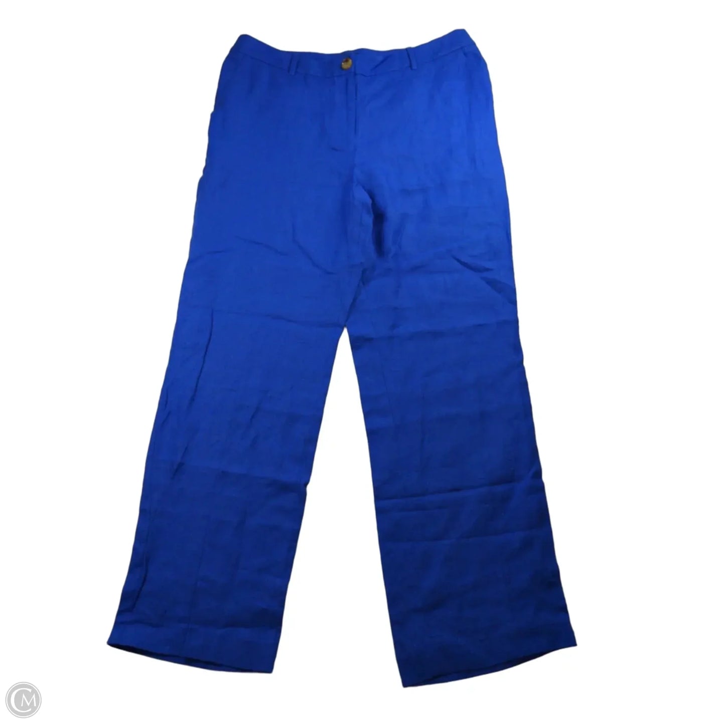 Pants Linen By Talbots In Blue, Size: 14