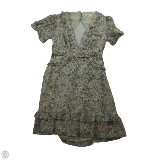 Dress Casual Midi By Storia In Floral Print, Size: M