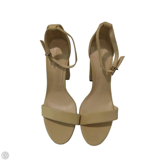 Shoes Heels Block By Schutz In Tan, Size: 10