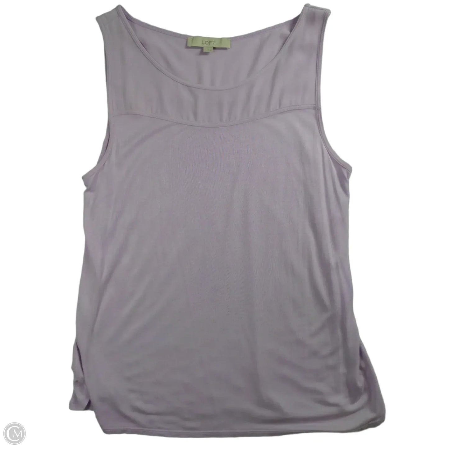 Top Sleeveless Basic By Loft In Pink, Size: L