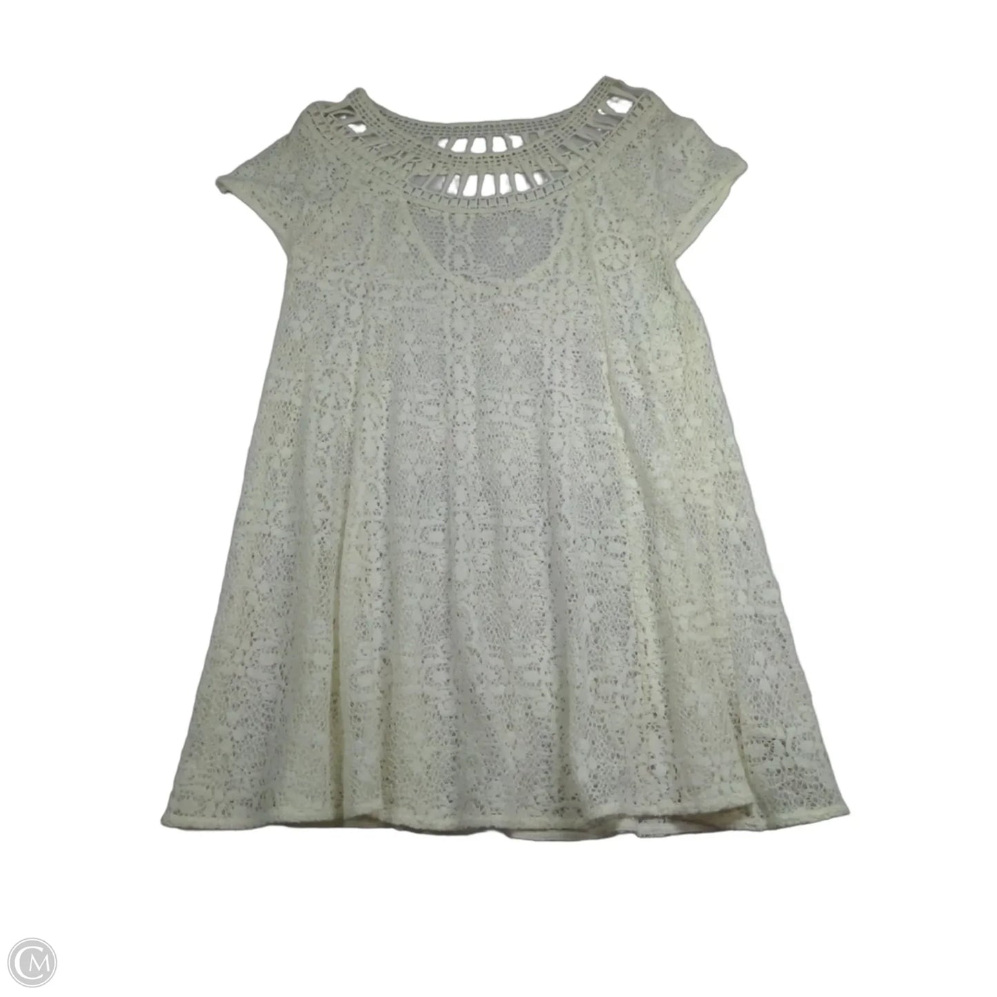 Top Short Sleeve Basic By Free People In White, Size: M