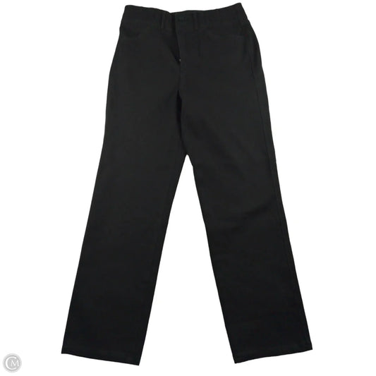 Jeans Straight By Express In Black, Size: 4