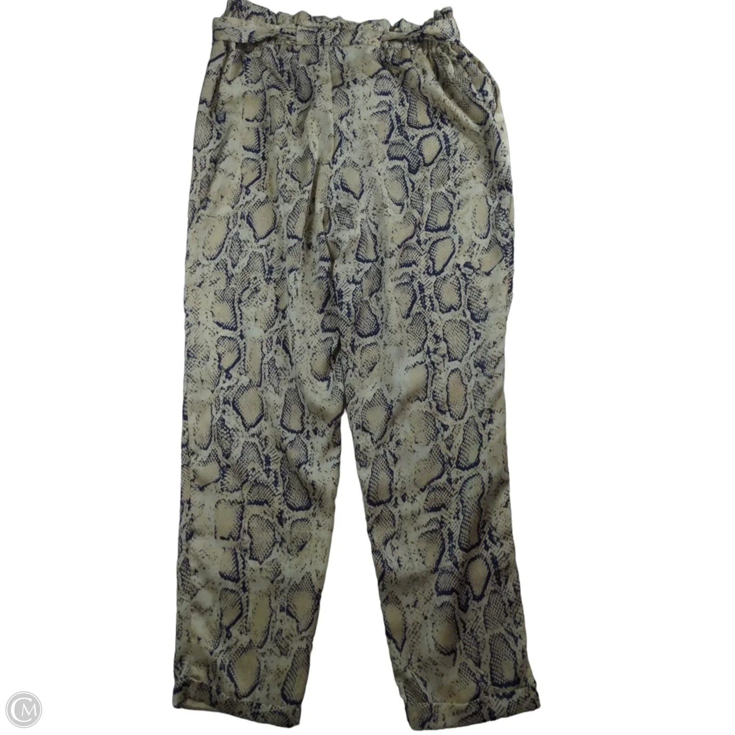 Pants Other By Sans Souci In Snakeskin Print, Size: L
