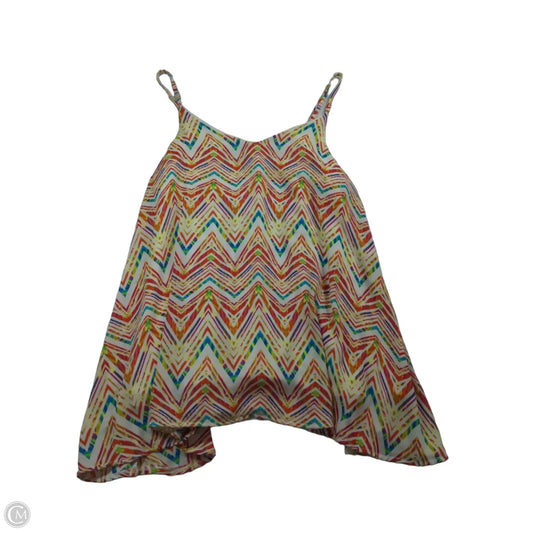 Top Sleeveless By Clothes Mentor In Multi-colored, Size: L