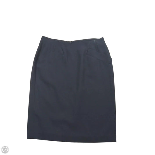 Skirt Midi By Dkny In Navy, Size: 6