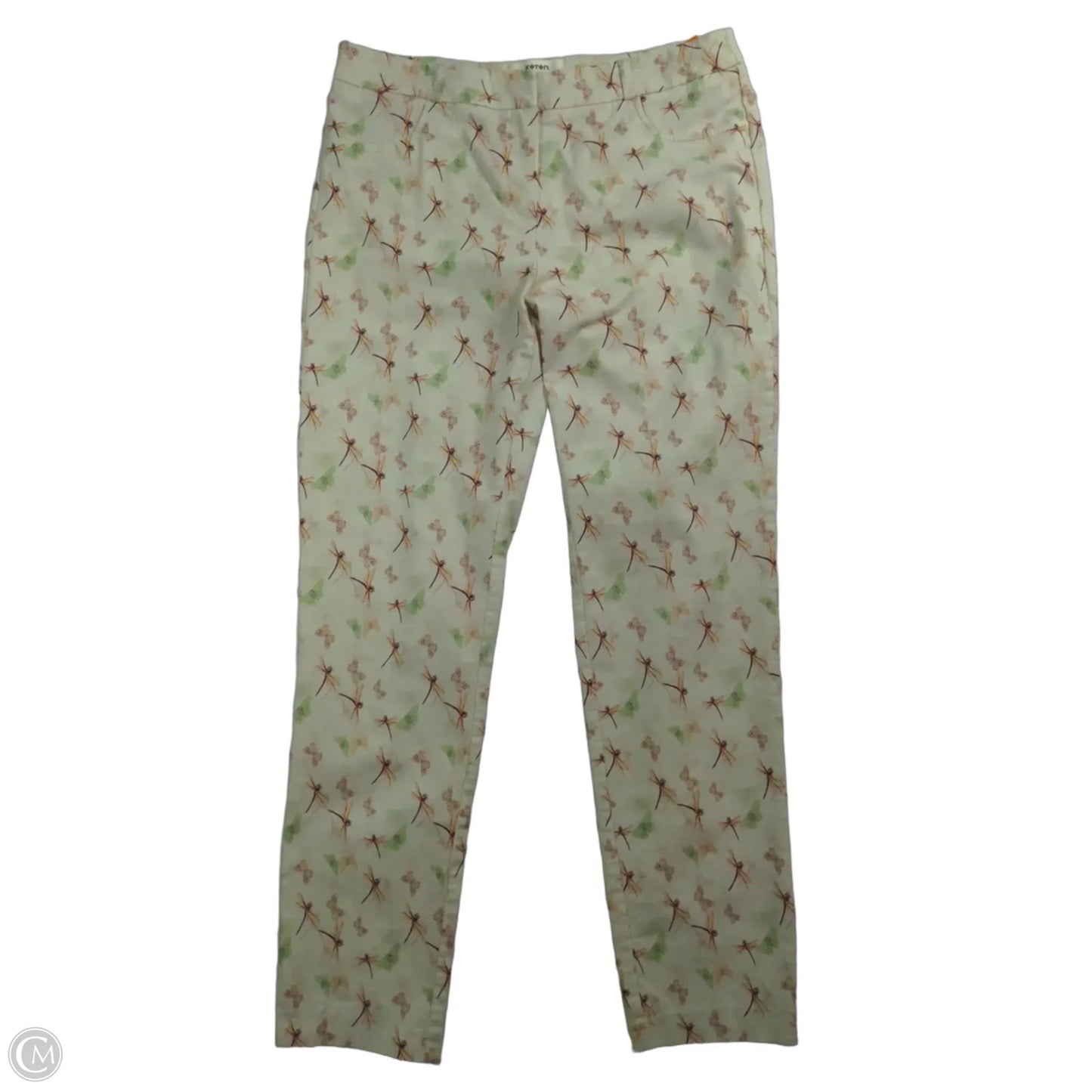 Pants Chinos & Khakis By Clothes Mentor In Green & Orange, Size: 12