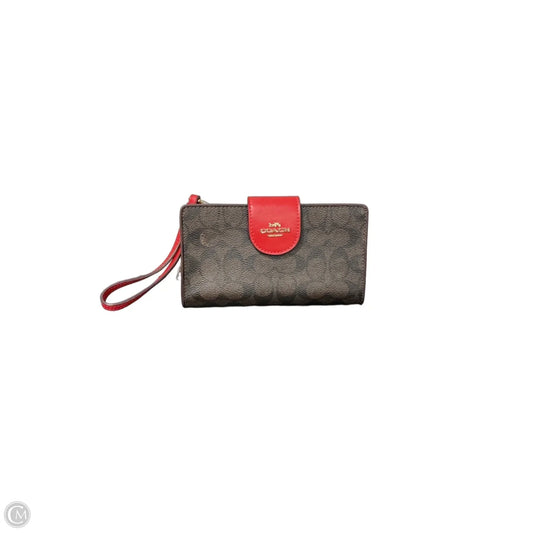 Wallet Designer By Coach, Size: Large