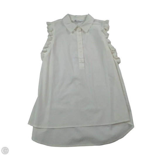 Top Sleeveless By Dr2 In White, Size: Xs