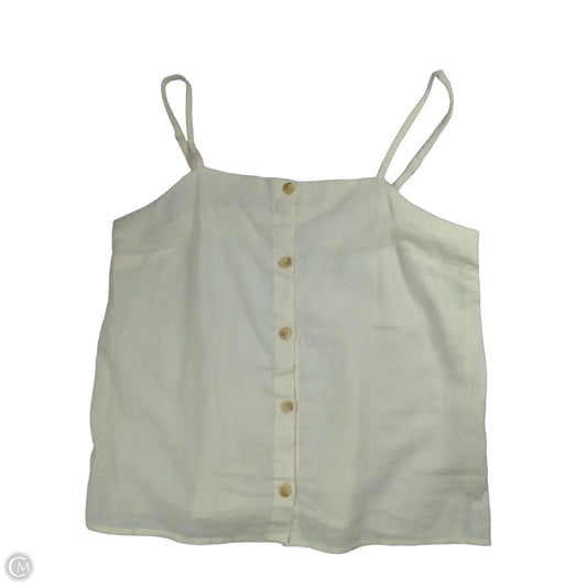 Top Sleeveless By Old Navy In Beige, Size: M
