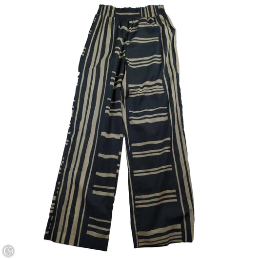 Pants Lounge By Rails In Black & Tan, Size: L