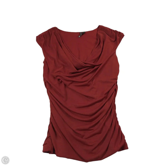 Top Sleeveless By Clothes Mentor In Red, Size: Xs
