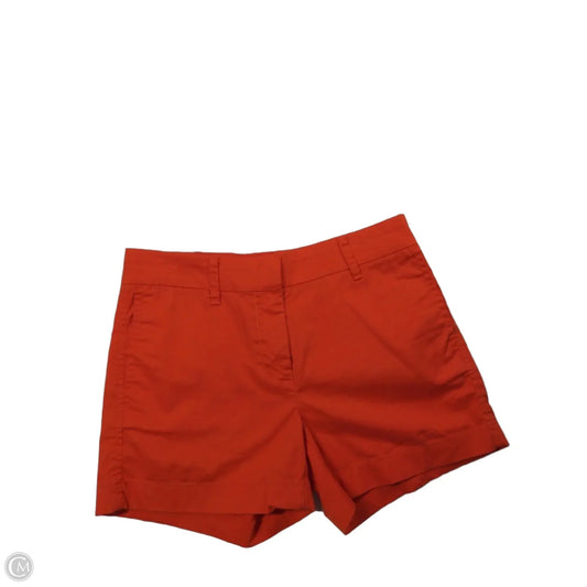 Shorts By J. Crew In Orange, Size: 0