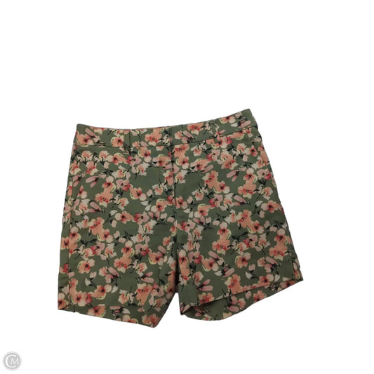 Shorts By Clothes Mentor In Floral Print, Size: 0