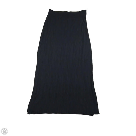 Skirt Maxi By Clothes Mentor In Navy, Size: 0