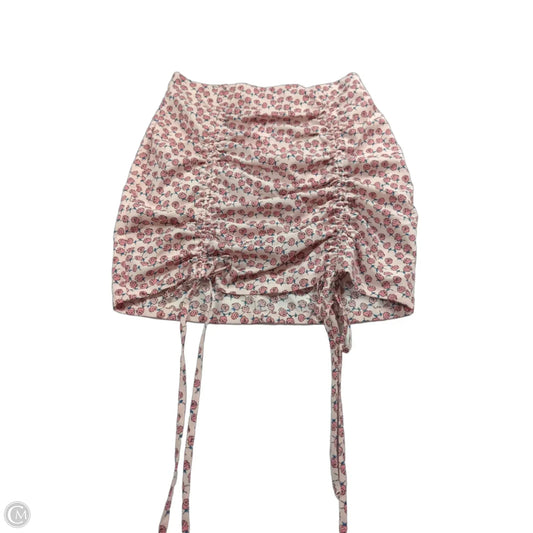Skirt Mini & Short By Shein In Floral Print, Size: S