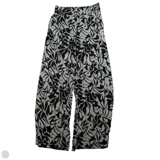 Pants Lounge By Three Dots In Black & White, Size: Xs