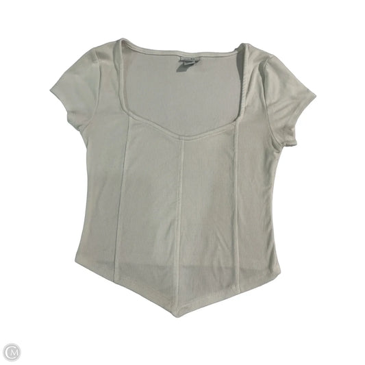 Top Short Sleeve Basic By Rue 21 In White, Size: M