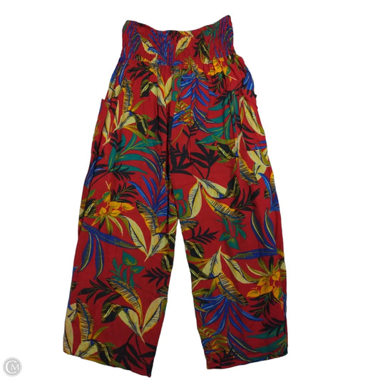 Pants Lounge By Clothes Mentor In Floral Print, Size: Osfm