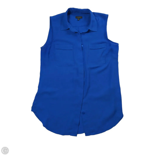 Top Sleeveless By Talbots In Blue, Size: Xs
