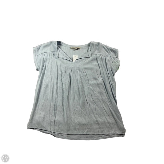 Top Short Sleeve Basic By Loft In Blue, Size: Xs