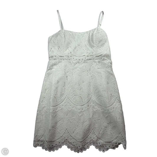 Dress Designer By Lilly Pulitzer In White, Size: 10