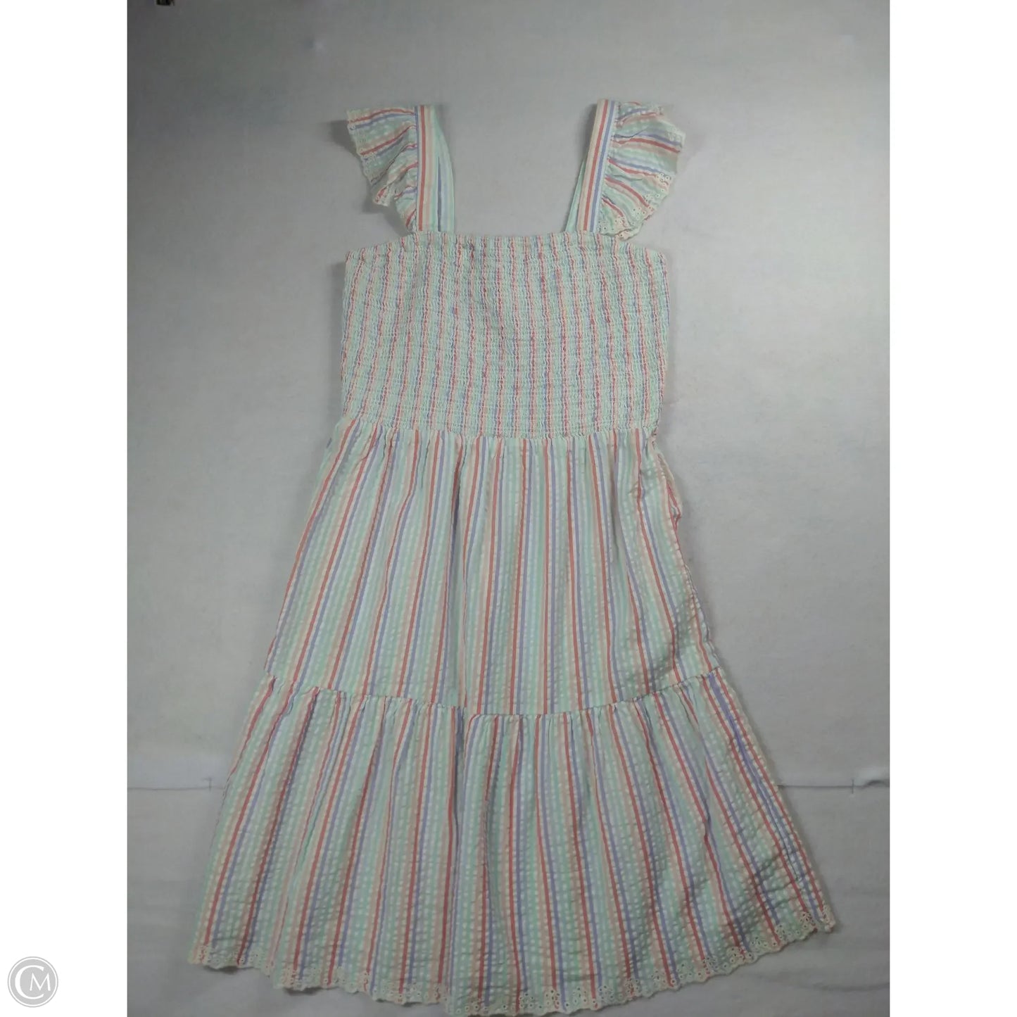 Dress Casual Short By Clothes Mentor In Striped Pattern, Size: Xs