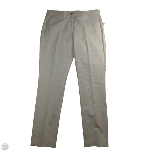 Pants Chinos & Khakis By Michael By Michael Kors In Pink & White, Size: 6