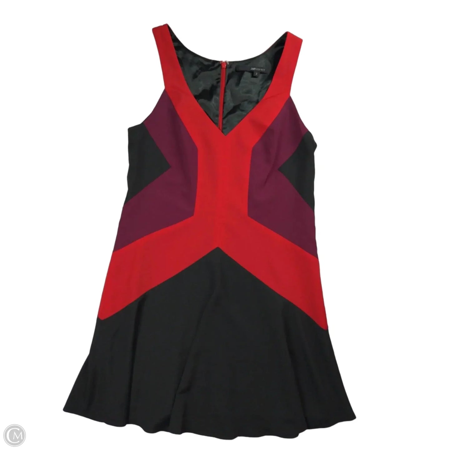 Dress Party Short By Clothes Mentor In Purple & Red, Size: Xs