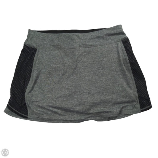 Athletic Skort By Xersion In Grey, Size: M