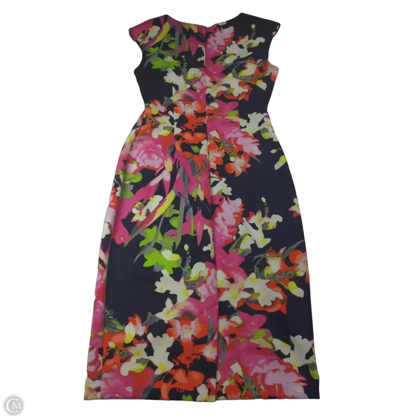 Dress Party Midi By Vince Camuto In Floral Print, Size: 6