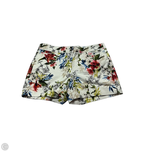 Shorts By White House Black Market In Floral Print, Size: 12p