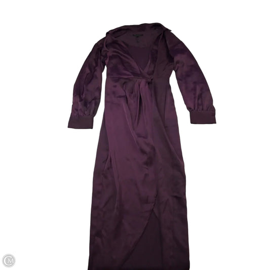 Dress Work By Banana Republic In Purple, Size: 4