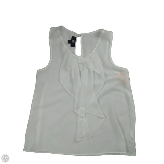 Top Sleeveless By Iz Byer In White, Size: M